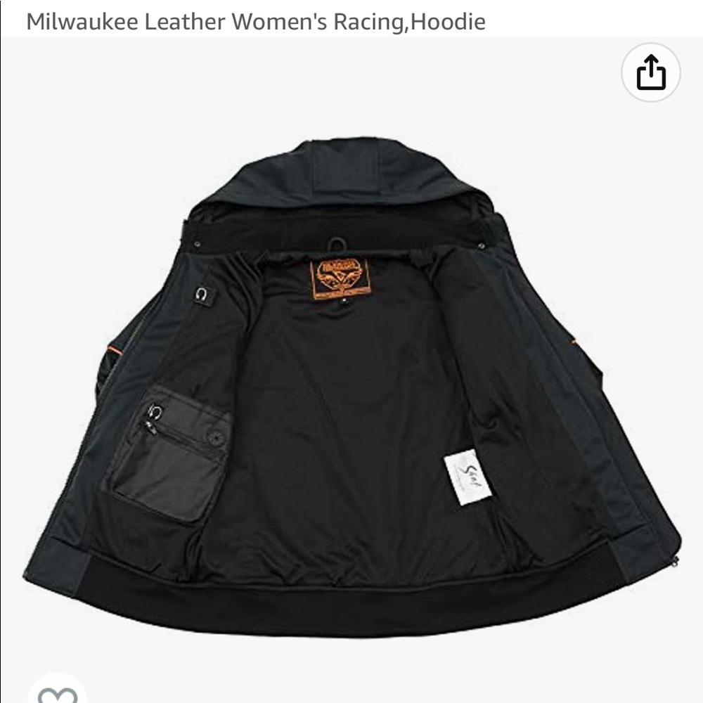 Milwaukee Leather Motorcycle Jacket - women’s, small
